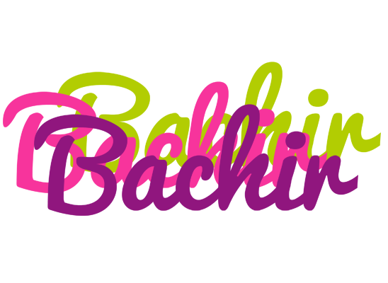 Bachir flowers logo