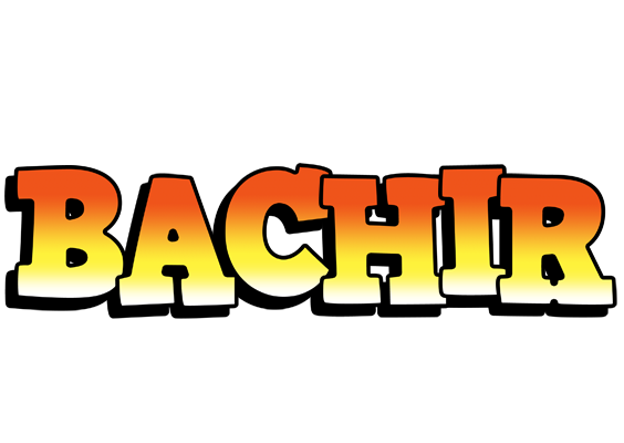 Bachir sunset logo