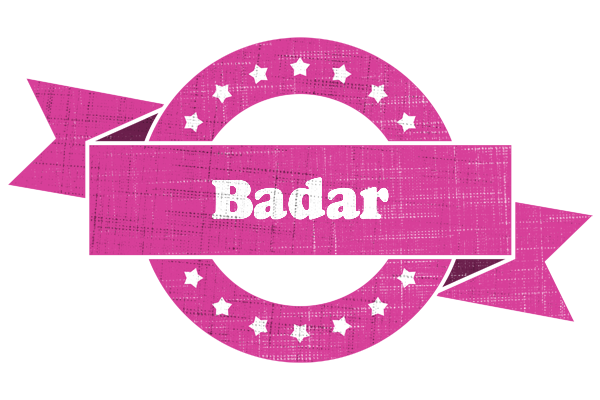 Badar beauty logo
