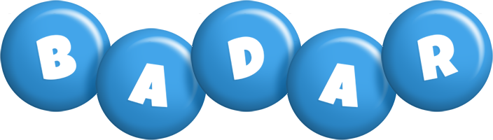 Badar candy-blue logo