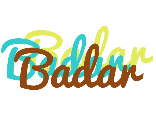 Badar cupcake logo
