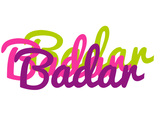 Badar flowers logo