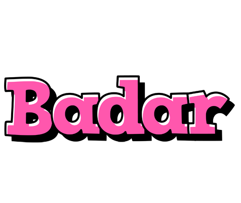 Badar girlish logo