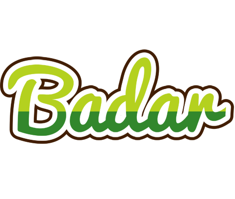 Badar golfing logo