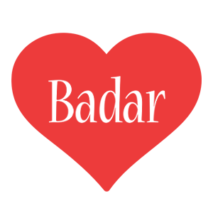Badar love logo