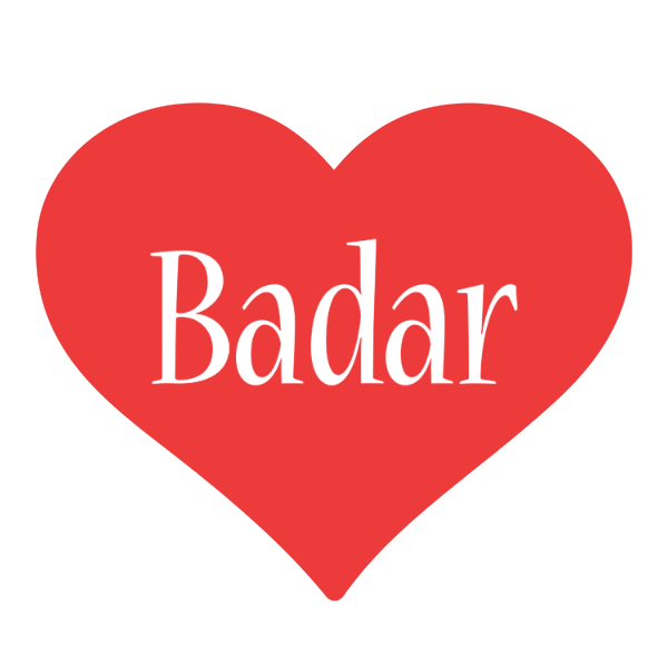 Badar love logo