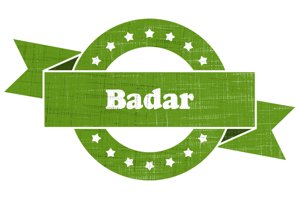 Badar natural logo