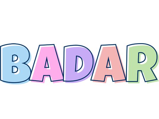 Badar pastel logo
