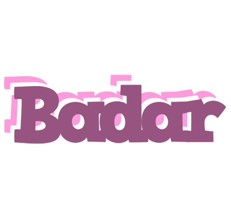 Badar relaxing logo