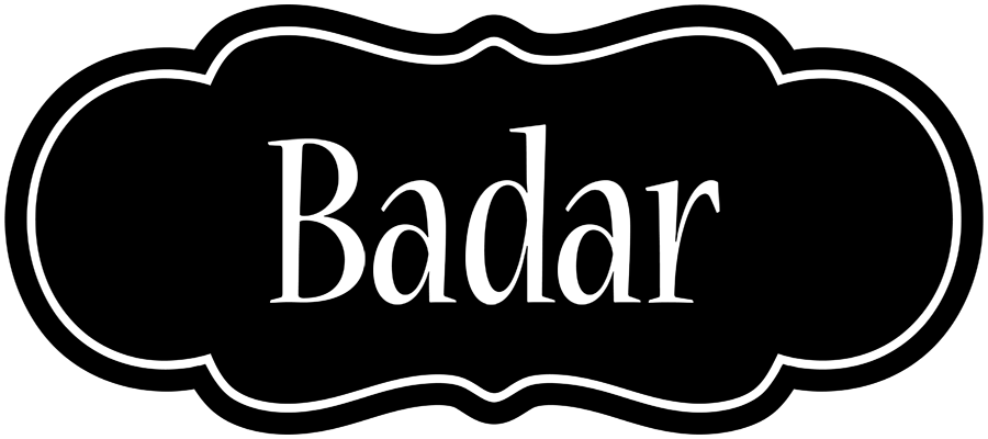 Badar welcome logo