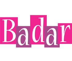 Badar whine logo
