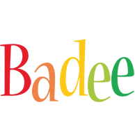 Badee birthday logo