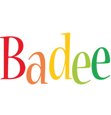 Badee birthday logo