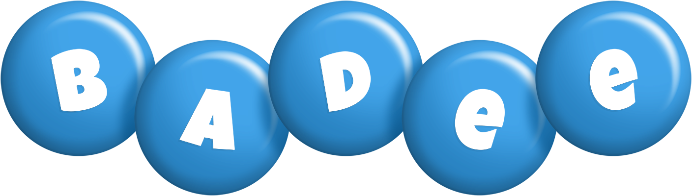 Badee candy-blue logo