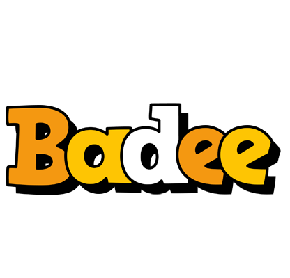 Badee cartoon logo