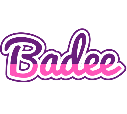 Badee cheerful logo