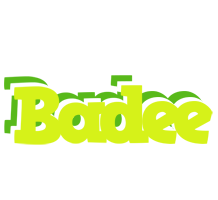 Badee citrus logo