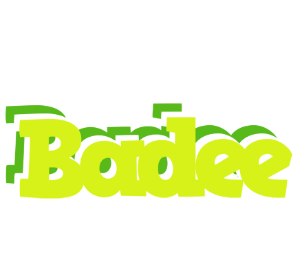 Badee citrus logo