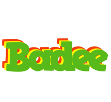 Badee crocodile logo