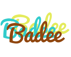 Badee cupcake logo