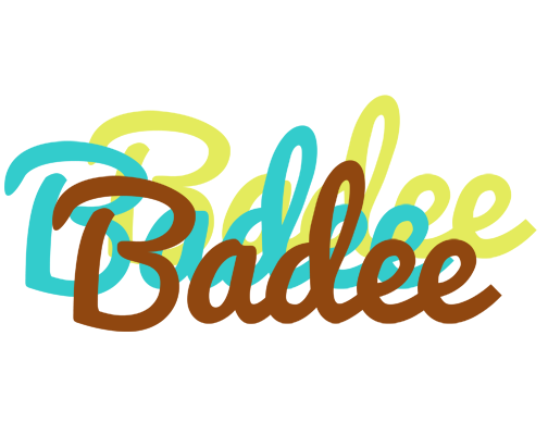 Badee cupcake logo