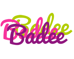 Badee flowers logo