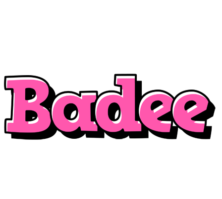 Badee girlish logo