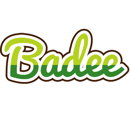 Badee golfing logo