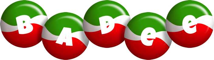 Badee italy logo