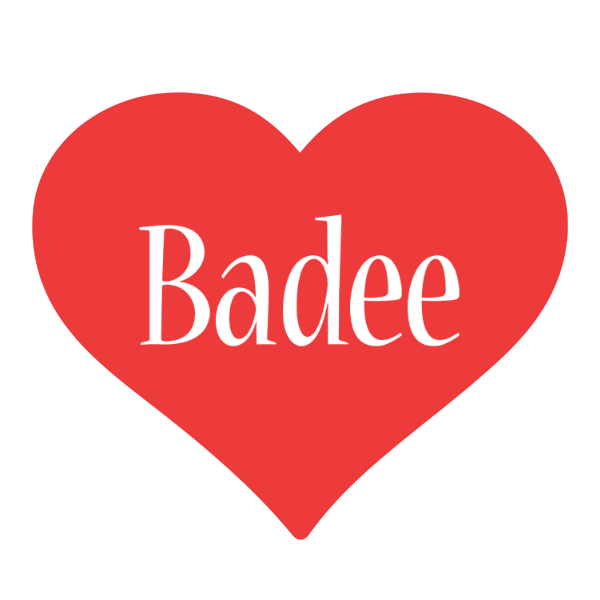Badee love logo
