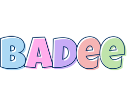 Badee pastel logo