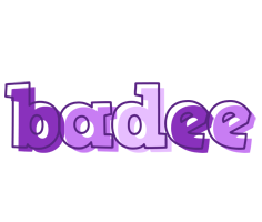 Badee sensual logo