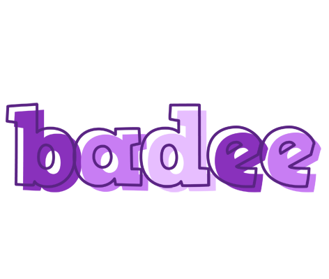 Badee sensual logo