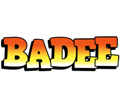 Badee sunset logo