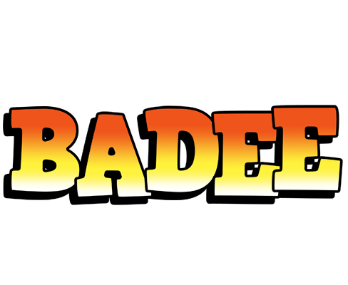 Badee sunset logo