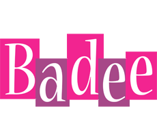 Badee whine logo