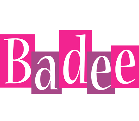 Badee whine logo