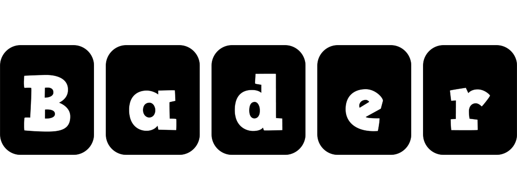 Bader box logo