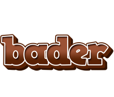 Bader brownie logo