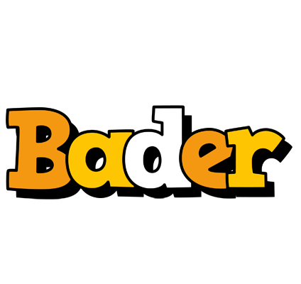 Bader cartoon logo