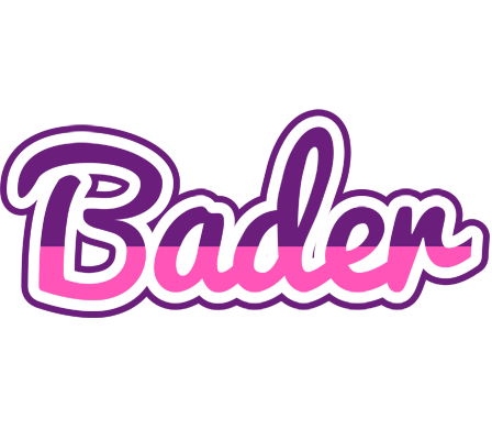 Bader cheerful logo