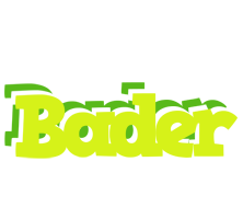 Bader citrus logo