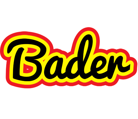 Bader flaming logo