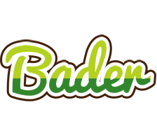 Bader golfing logo