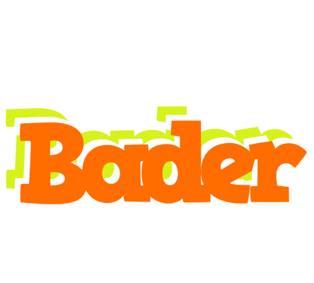 Bader healthy logo