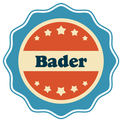Bader labels logo