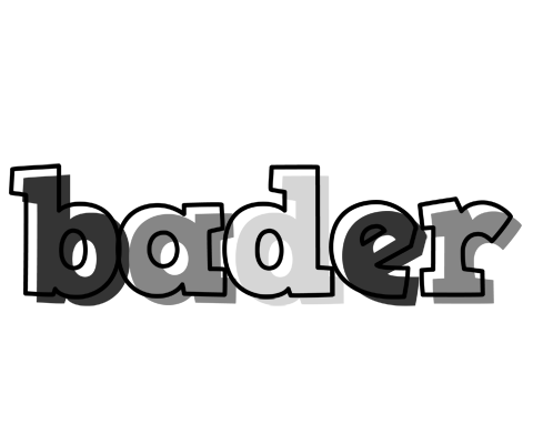 Bader night logo