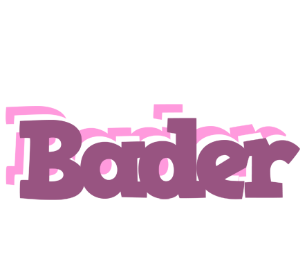 Bader relaxing logo