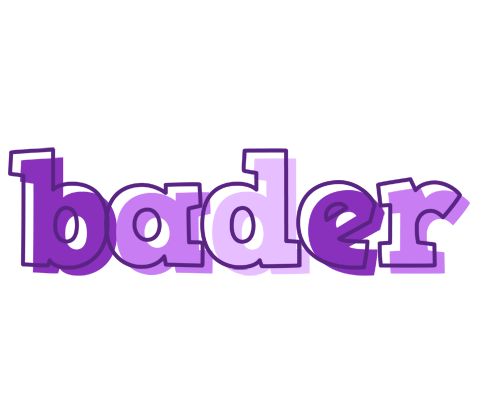 Bader sensual logo