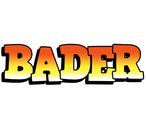Bader sunset logo